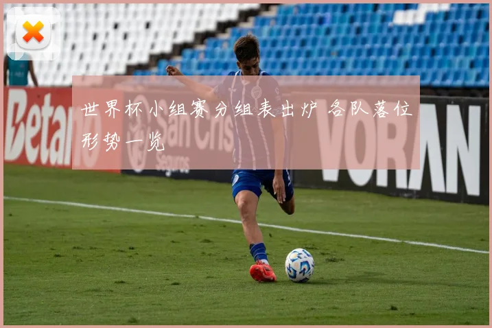 世界杯小组赛分组表出炉 各队落位形势一览